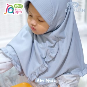 Jilbab Anak JAFR - Little Khodijah 02 Abu Muda